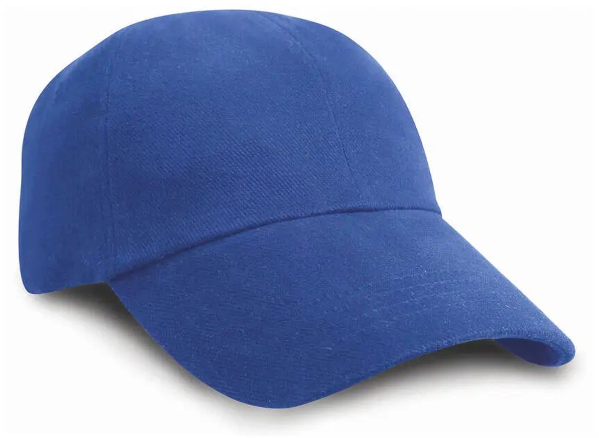 Result Low Profile Heavy Brushed Cotton Cap RH24 - Royal - One size