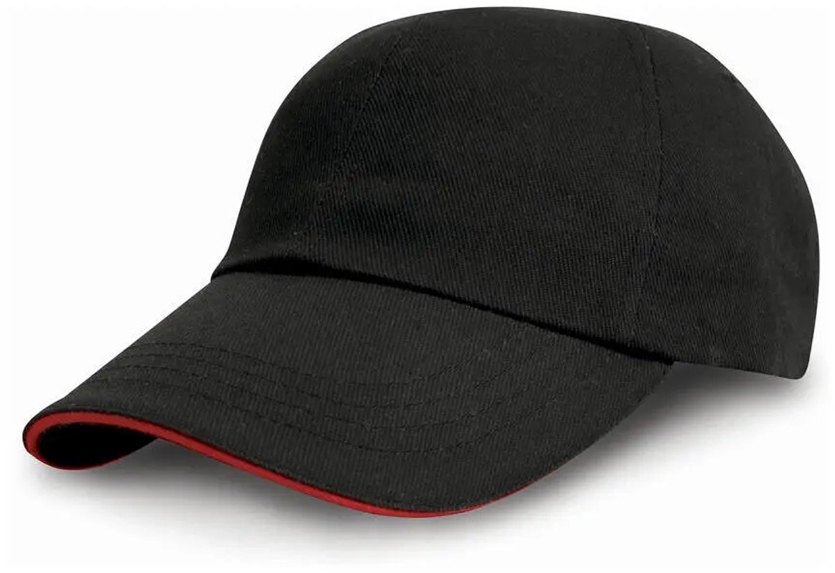 Result Heavy Cotton Drill Pro Style RH10P - black/red - One size