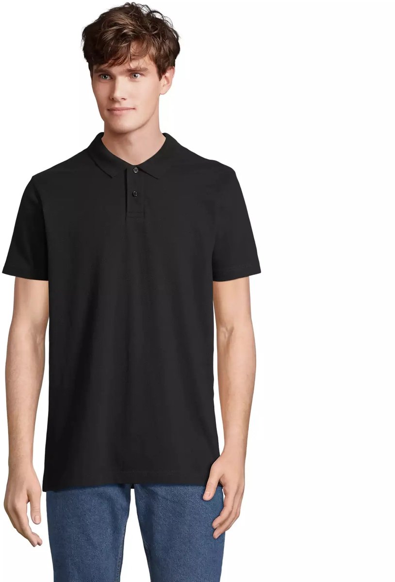 SOL'S Unisex Pulse Polo Shirt L04502 - Black - XL