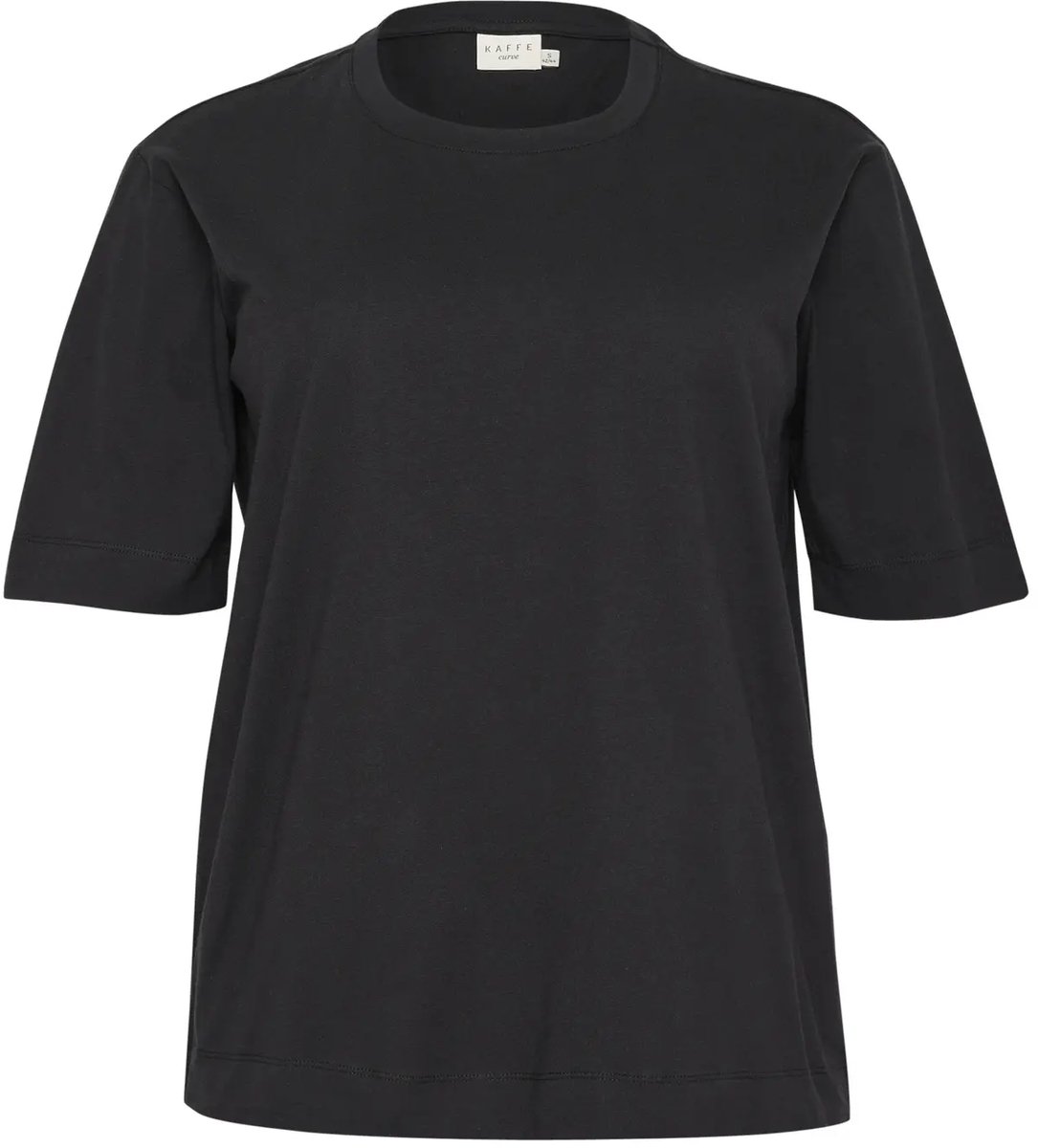 Dames-T-shirt KAFFE Curve Mina