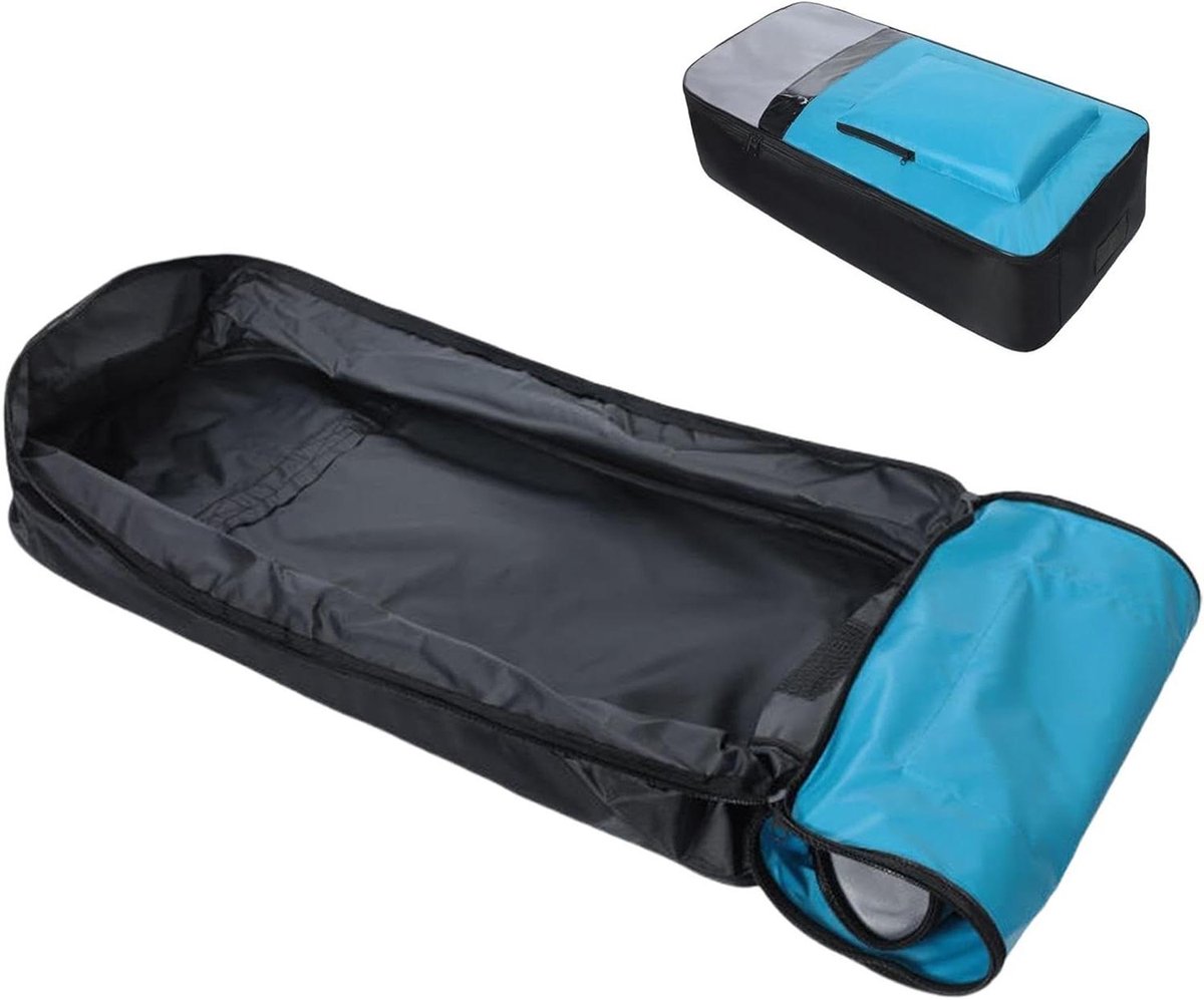 Opblaasbare Paddle Board Tas - Draagbare Surfboard Zak - Watersport Transport - Waterdichte Bescherming - 92 cm - Zwart/Blauw