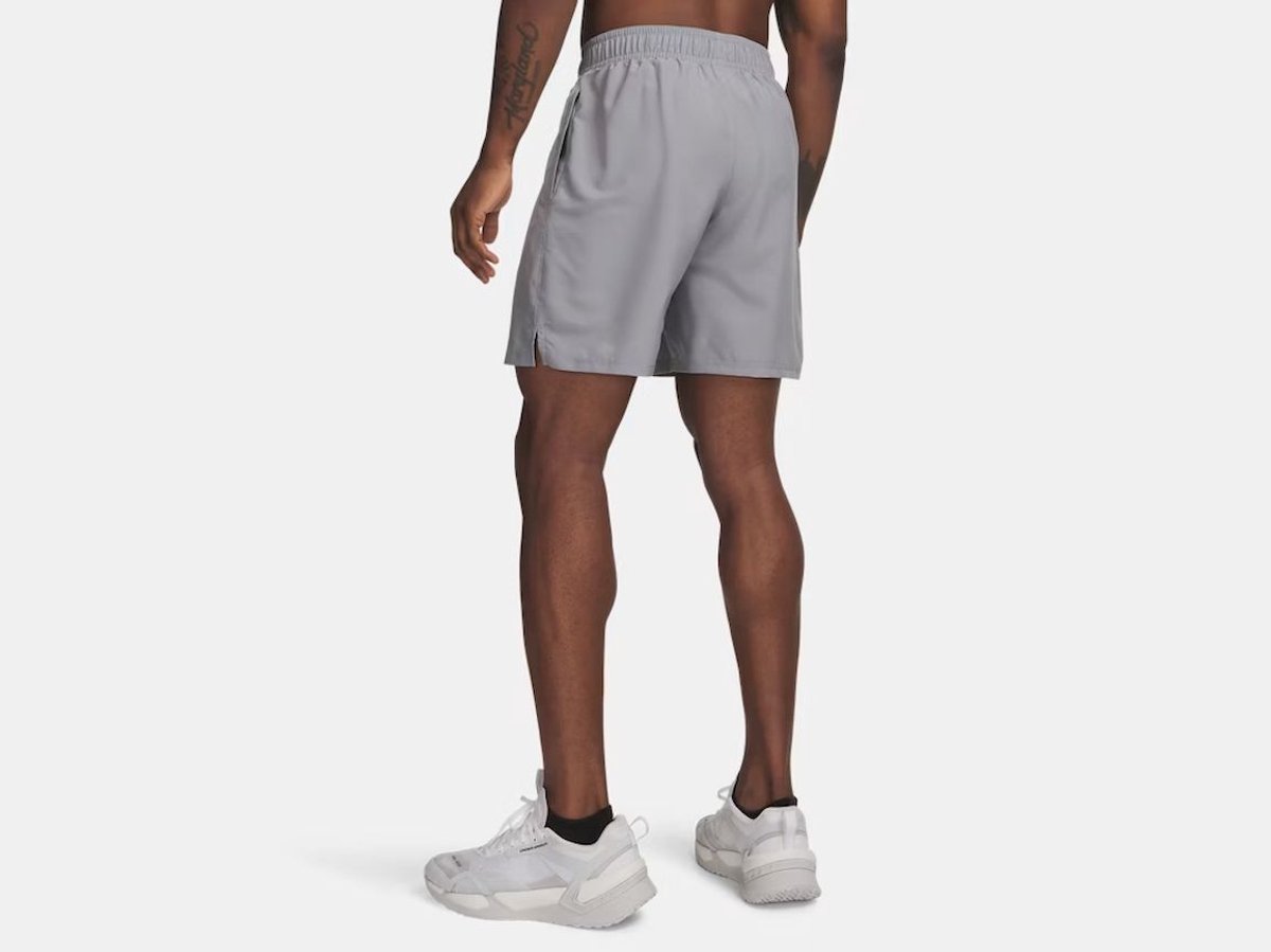 UNDER ARMOUR - ua tech woven wordmark short-gry - Training short heren - Grijs