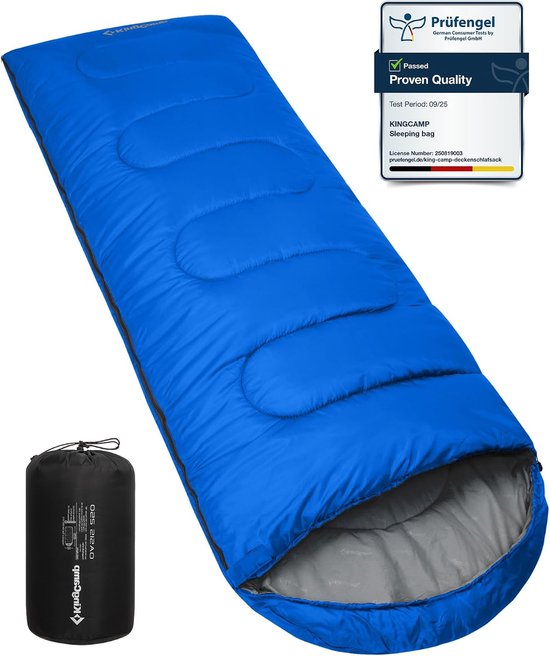 Mummy Slaapzak - Slaapzak Herfst Winter - Kamperen en Outdoor - Waterproof en Compact - Voor Volwassenen - Grijs — afbeelding 2