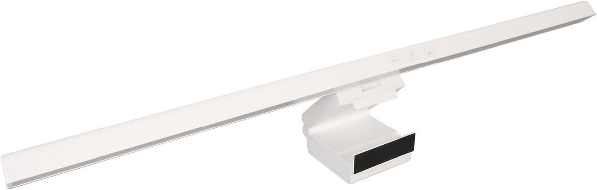 Verstelbare Monitorlamp met 3 Kleuren, USB Voeding, Touch Control en Dimbaar voor Oogzorg en Thuiswerkplek