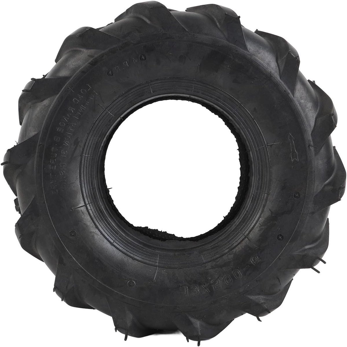 6 Inch Banden - Buitenbanden Tuinmachine - Voertuigen Stabiel Houden - Antislip Explosieveilig - 13x5.00-6 - Zwart