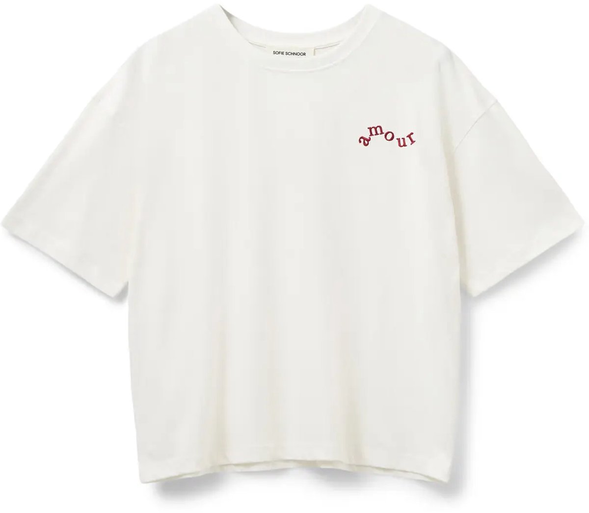 Dames-T-shirt met opdruk Sofie Schnoor Vera