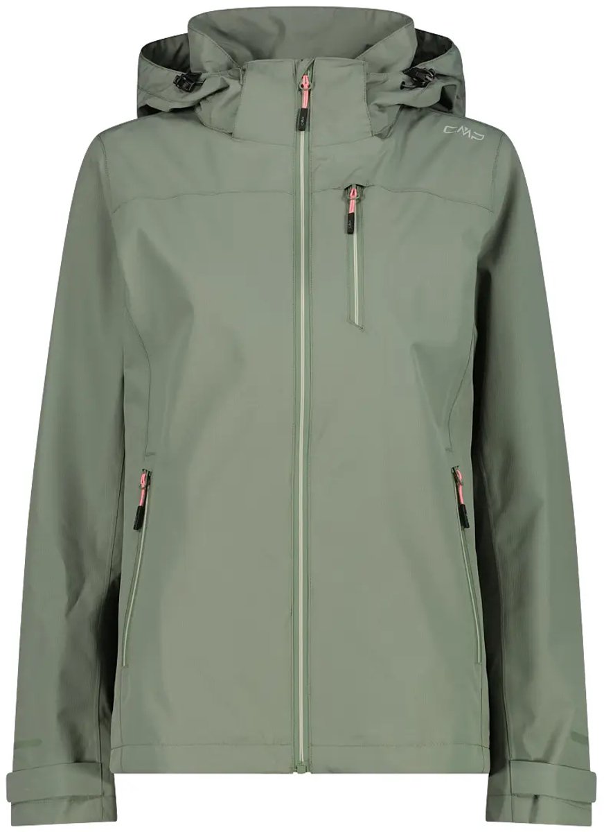 Geborduurde hoodie dames CMP Avocado