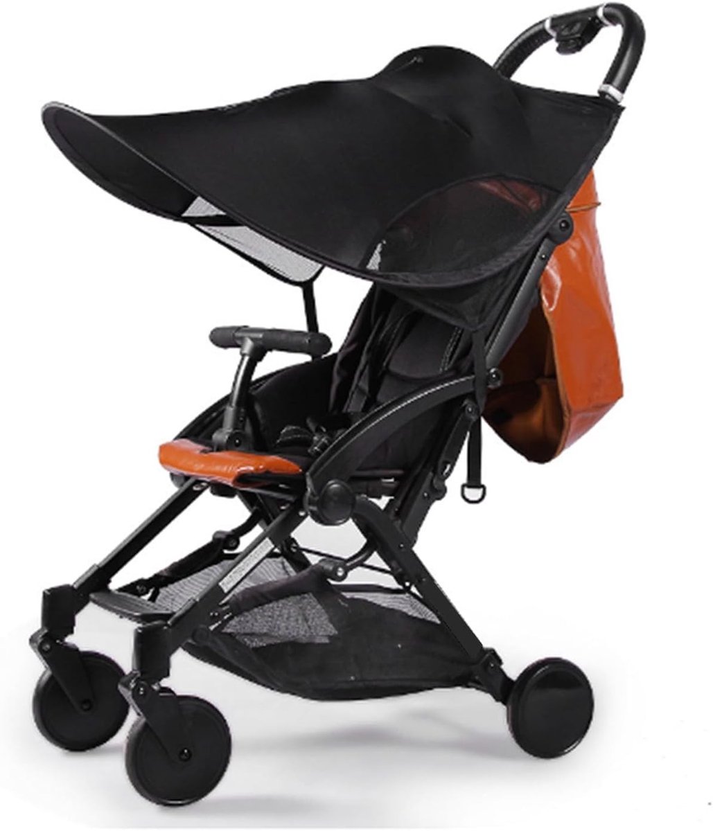 Kinderwagen met zonne- en regenbescherming UV protection
