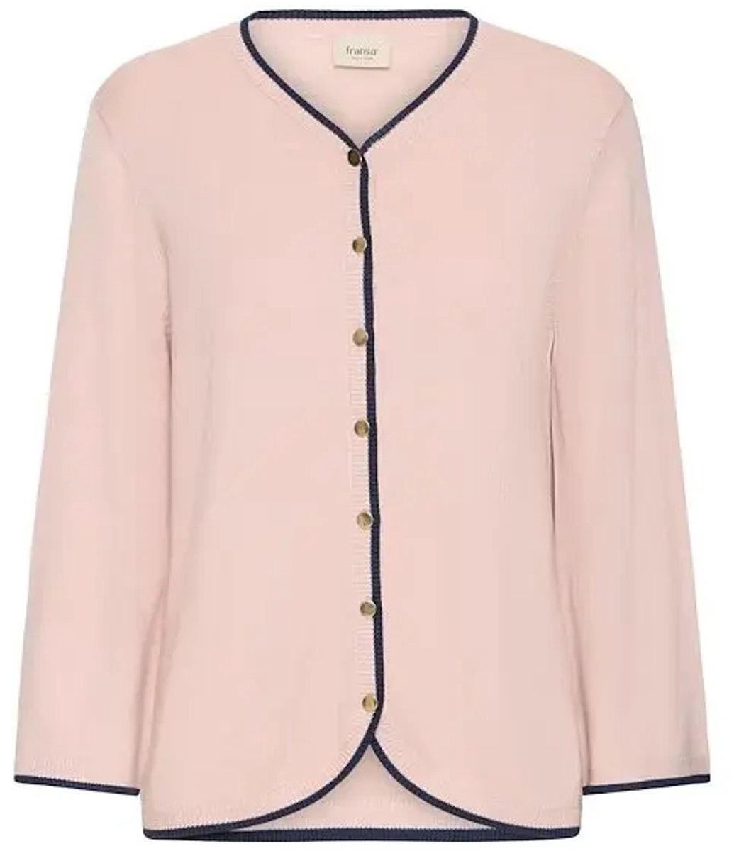 fransa - FRCONTRAST CAR 1 - Dames - Cardigans