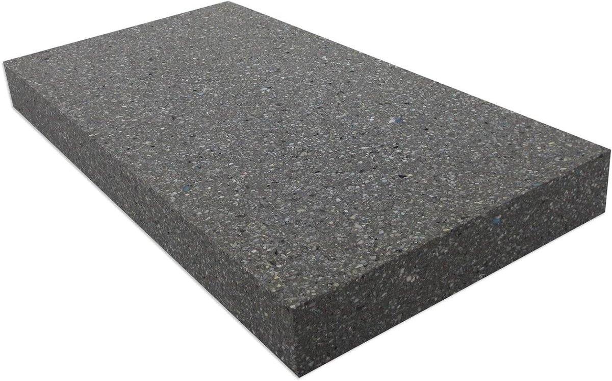 Composietschuim Platen - Isolatie Schuim - Akoestische Isolatie - Vlamvertragend - 4 stuks 100x50x7 cm - Grijs