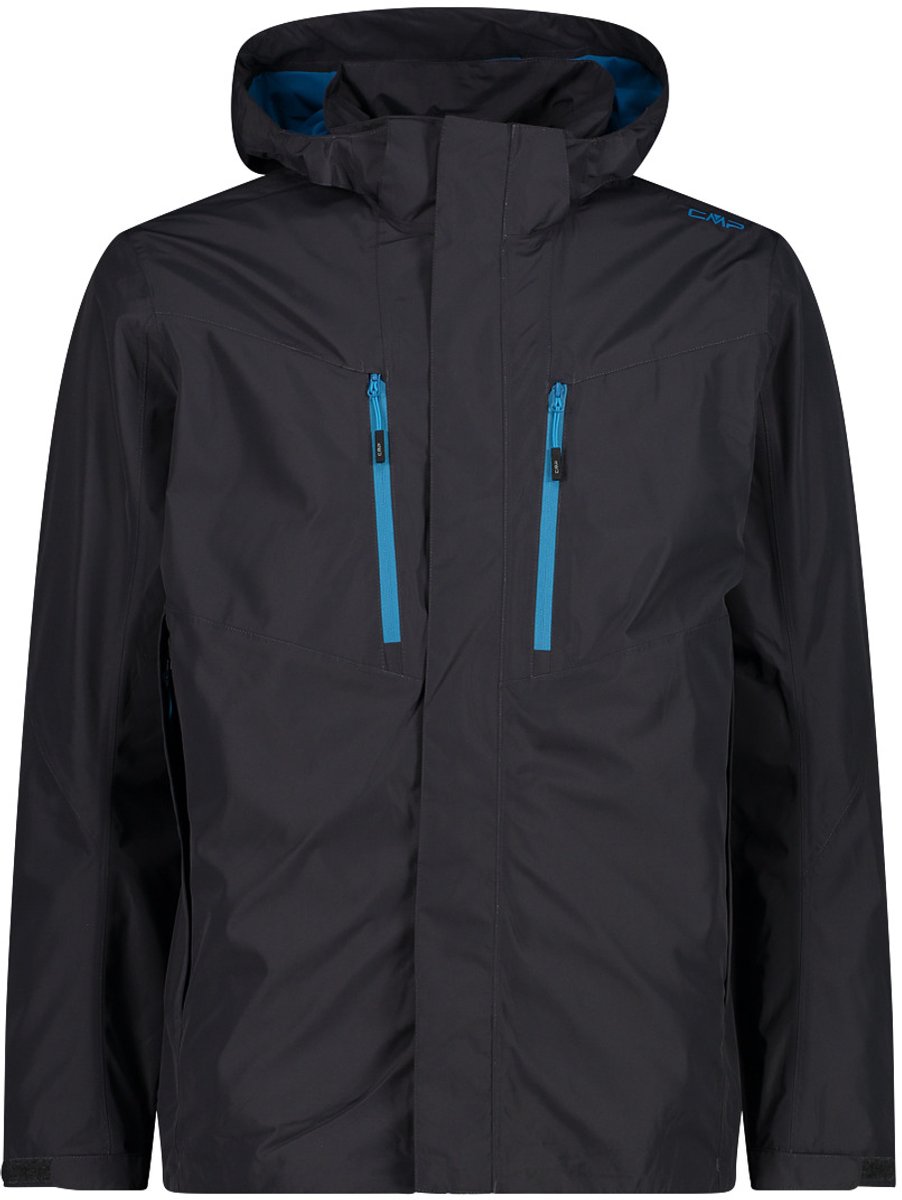 Zip hoodie wandelsjaal CMP Antraciet