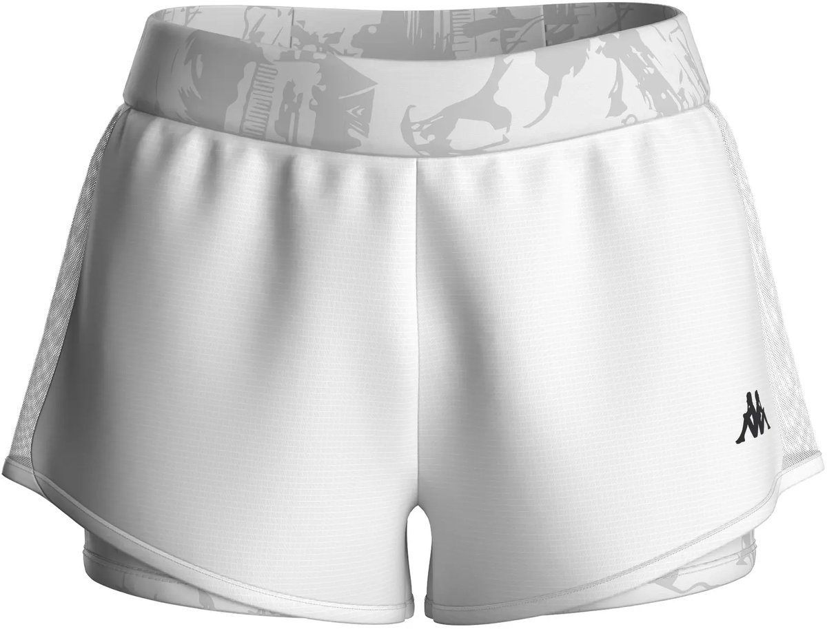 Damesshort Kappa Igbax Pro Grijs