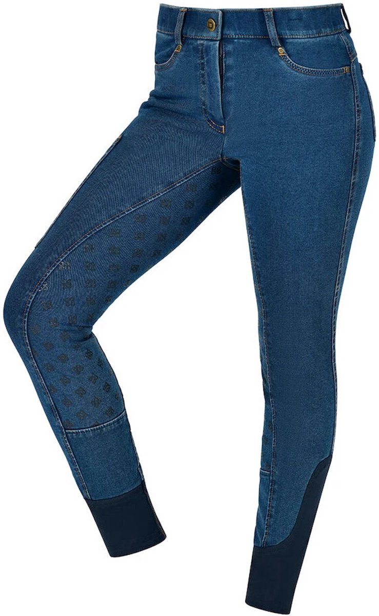 Jeans rijbroek met full grip voor kinderen Dublin Shona