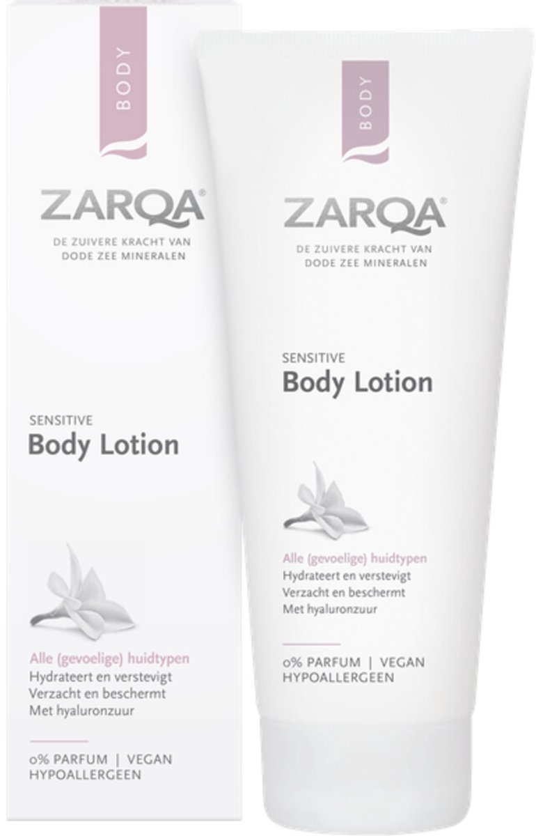 Zarqa Sensitive Bodylotion - 2 x 200 ml - Voordeelverpakking