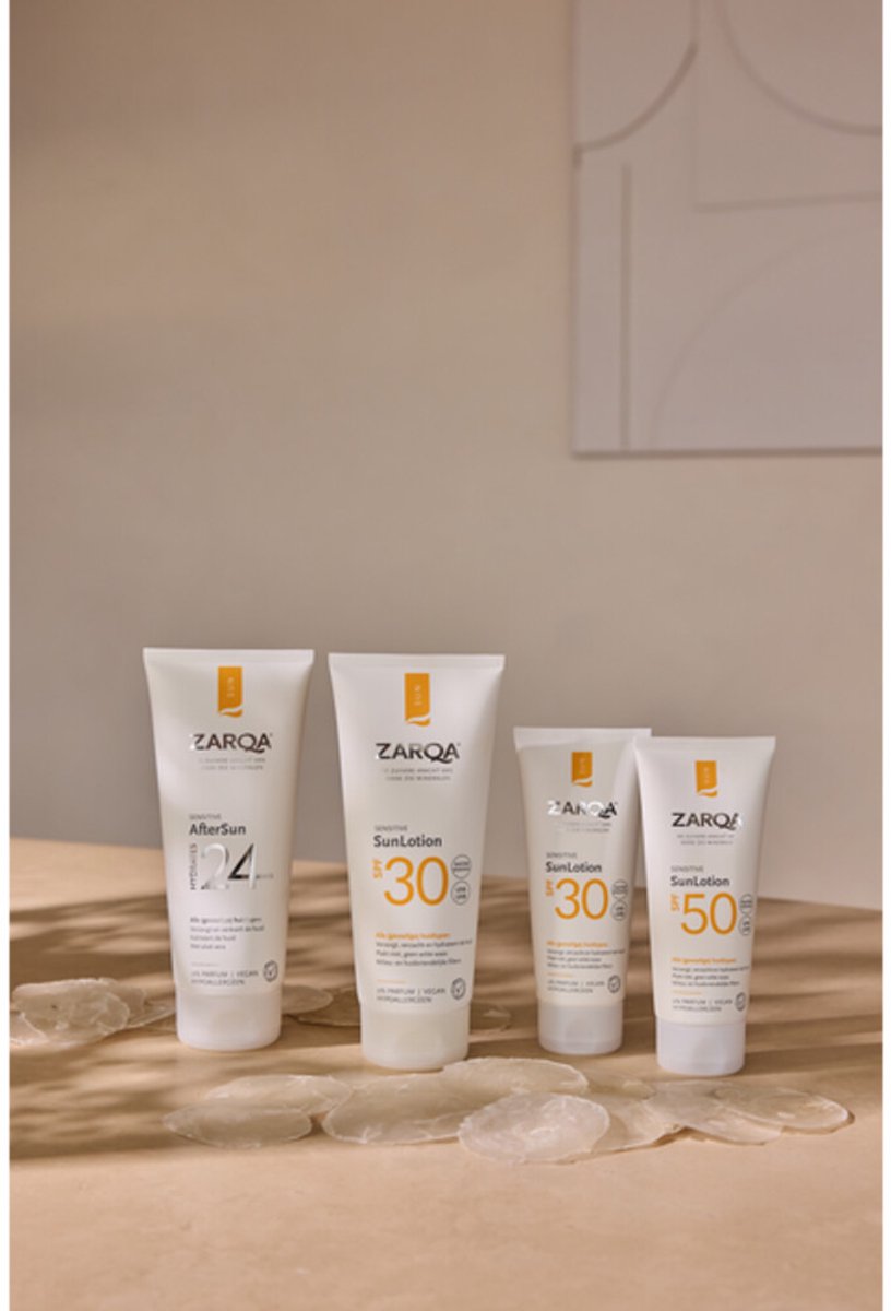 Zarqa Sun SunLotion SPF 30 - 2 x 100 ml - Voordeelverpakking