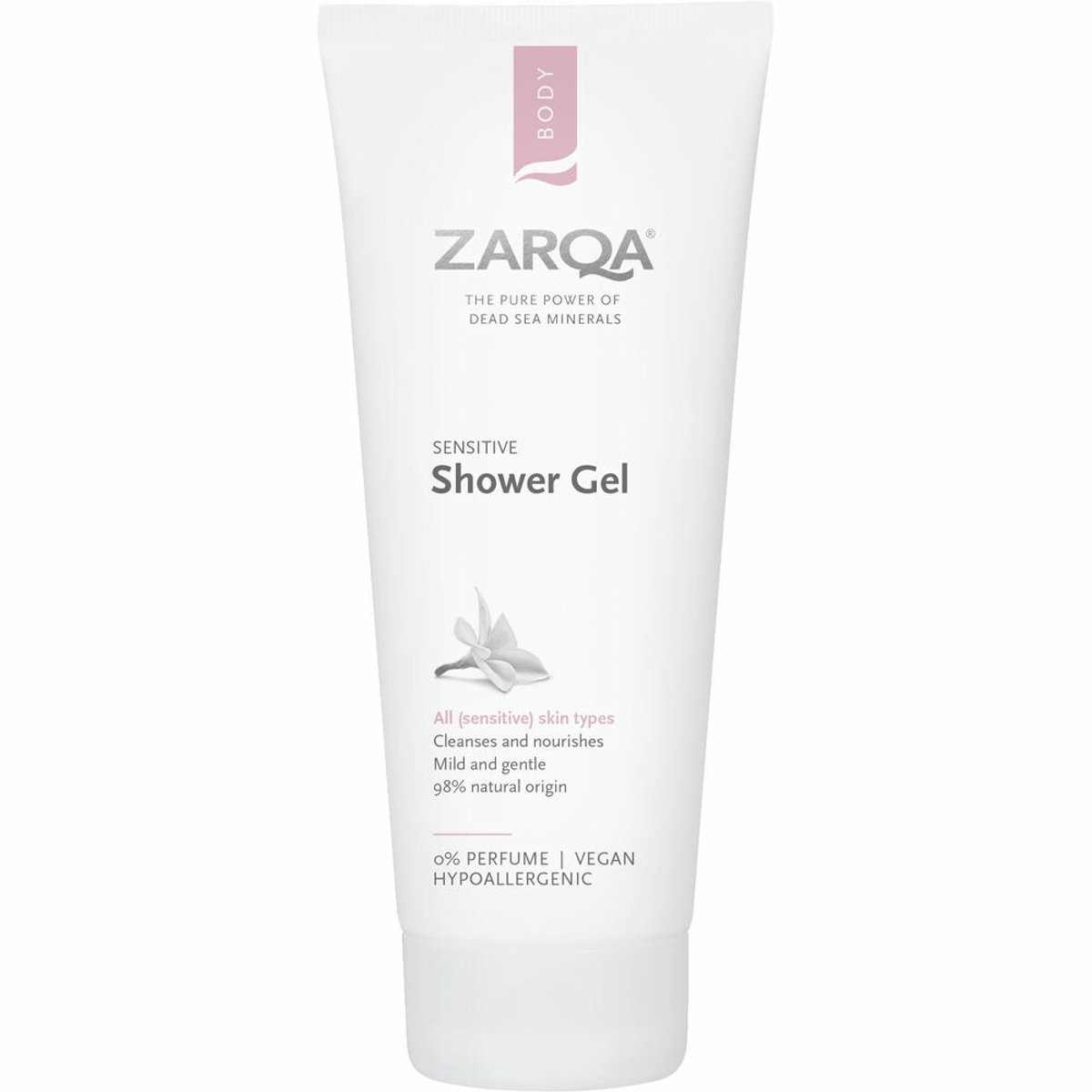 Zarqa Sensitive Douchegel - 2 x 200 ml - Voordeelverpakking