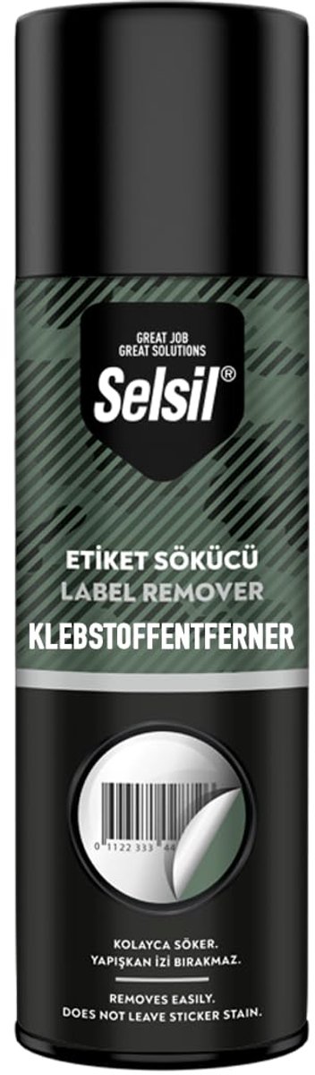 Etikettenverwijderaar Spray 200ml voor het gemakkelijk verwijderen van stickers