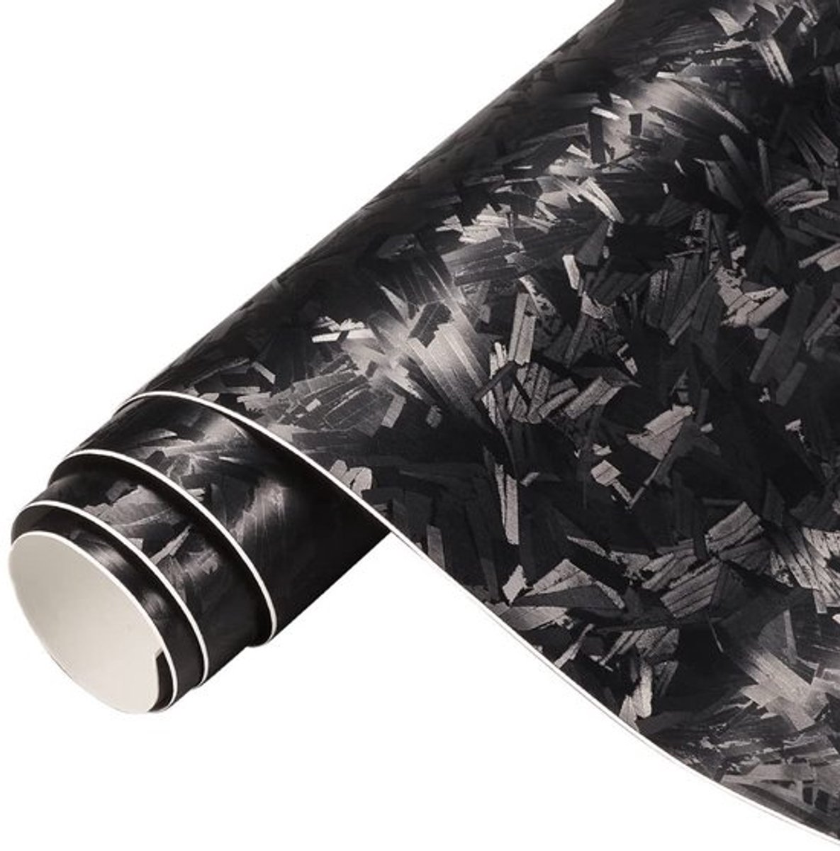 Carbonfolie Camouflage Zwart Mat - Autofolie - Tuning Folie - Waterdicht - Zelfklevend - 90 x 152 cm