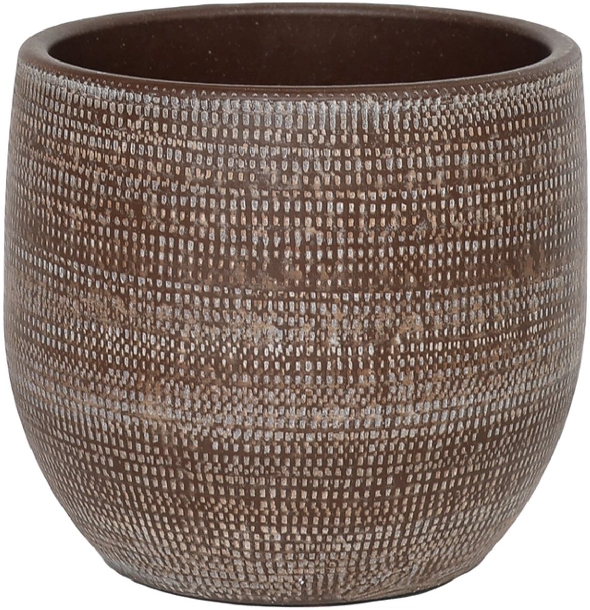 Pot tokio d39h36cm bruin