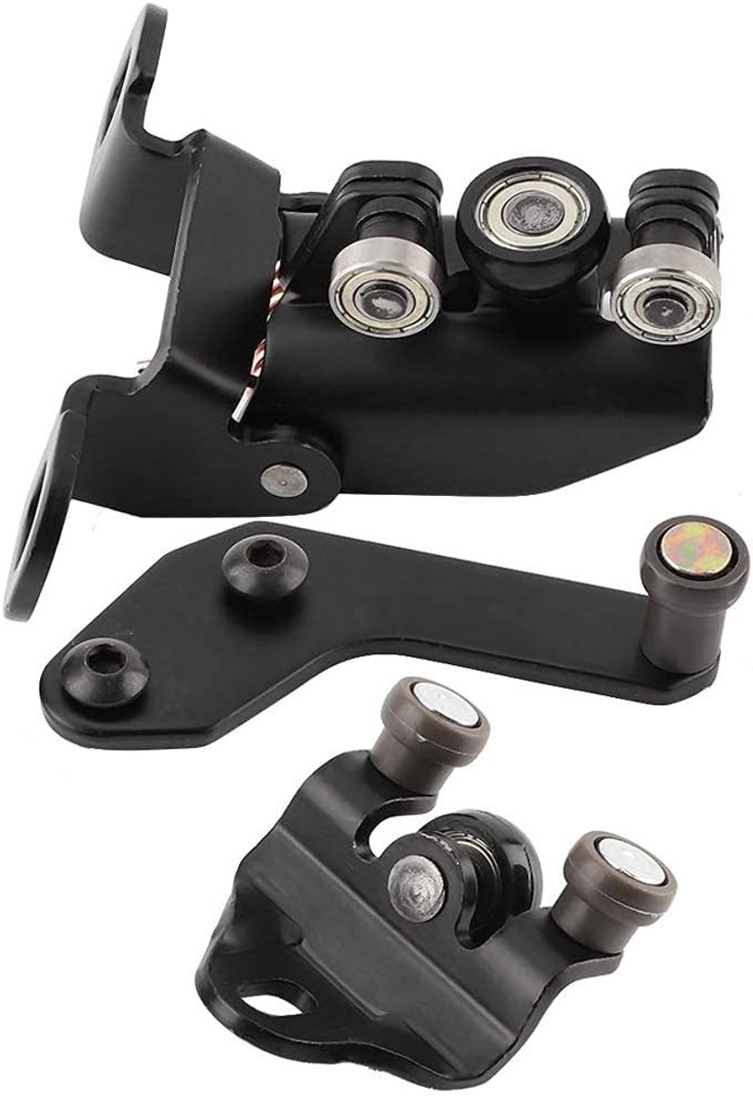 Sliding Door Roller Guide - 3-delige set voor soepel schuiven van deuren, ideaal voor renovatie en onderhoud
