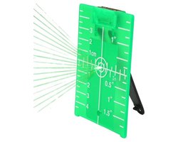 Laser Target Plate - Dubbele Schaal - Opvouwbaar - Magnetisch - Reflecterende Film - Verbeterde Zichtbaarheid
