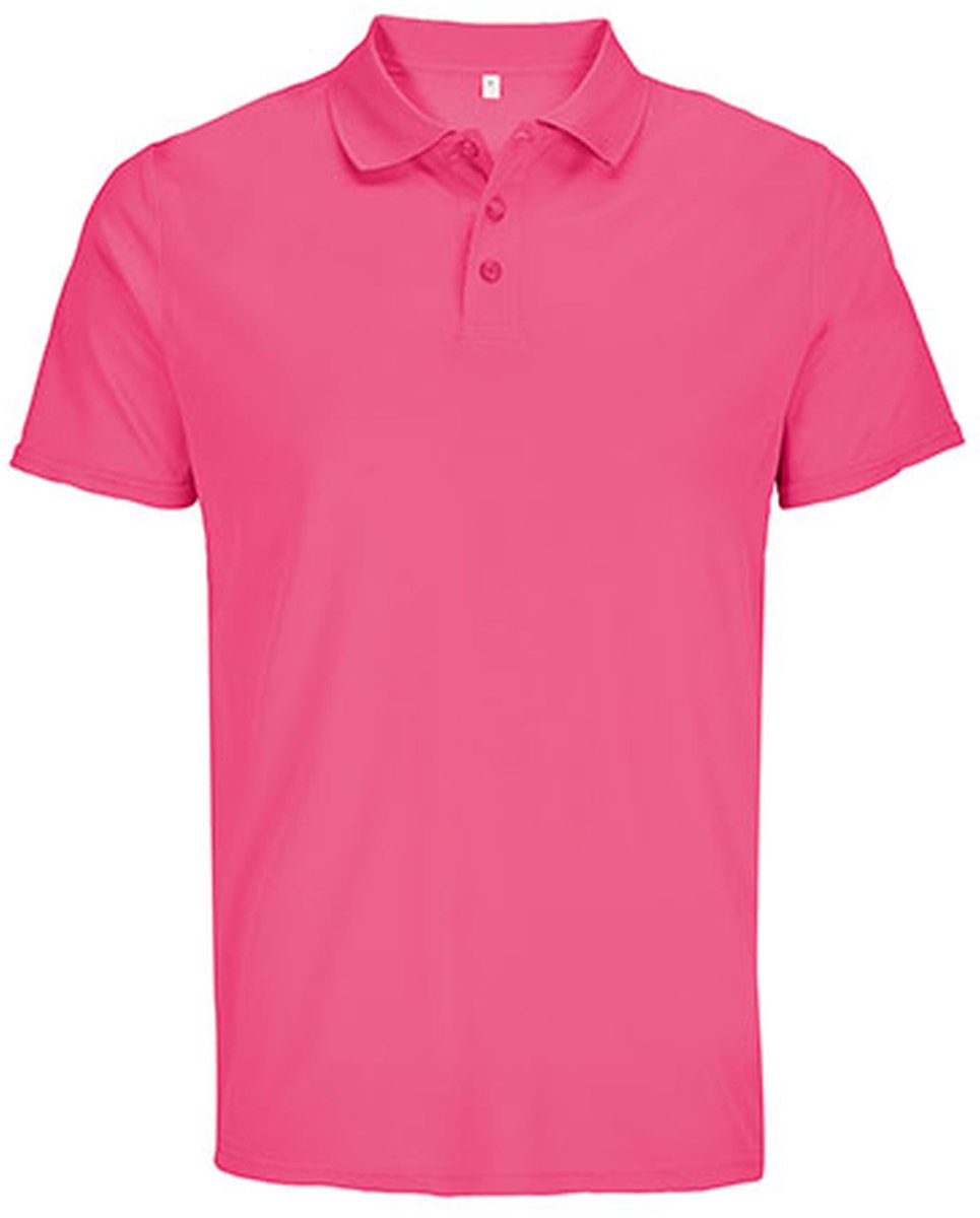 SOL'S Unisex Pitcher Sports Polo Shirt L04442 - Ribbon Pink - L