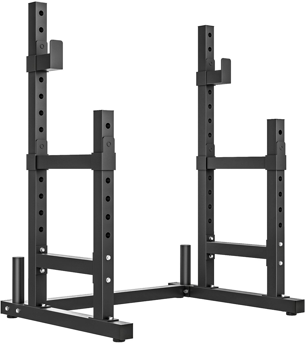 Sportnow Barbell Squat Rack-Staal-110L x 91B x 145H cm-Zwart
