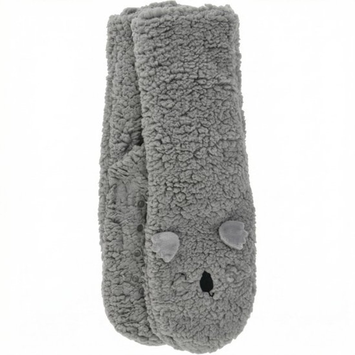 Kindersokken Antislip - Warme Huissokken - Diermotief - Eenheidsmaat - Zacht Polyester - Comfortabel en Pluizig