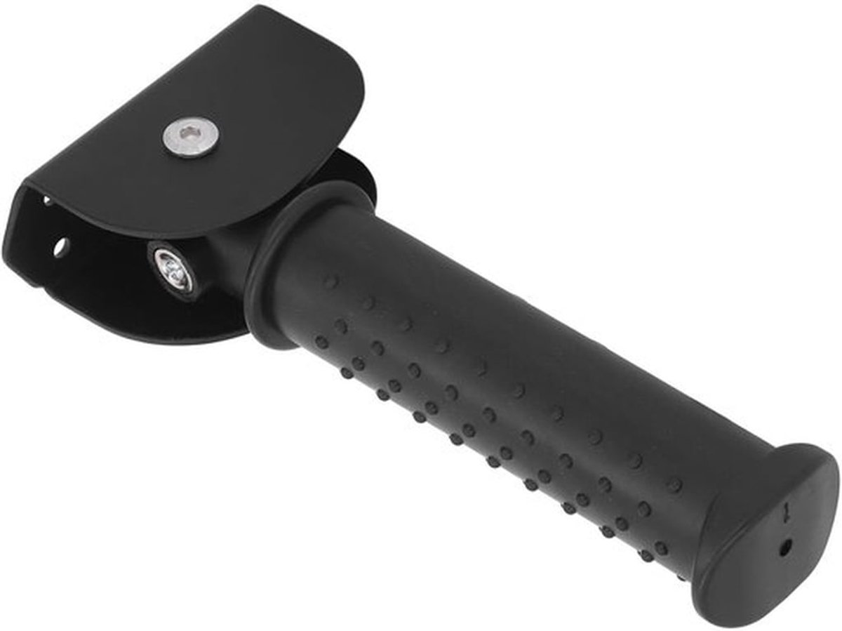 Klapgreep met rubberen Houder - Roestvrij Staal - Antislip Handgreep - Veiligheid bij Trappen - Eenvoudige Installatie - 14 cm - Steungreep