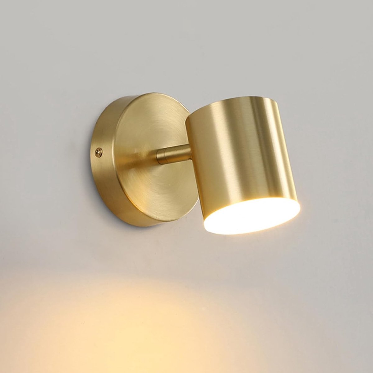 Wandlamp Binnen - Goud - Stijl A - LED Wandleeslamp met Draaibare Hoek - Voor Slaapkamer en Woonkamer