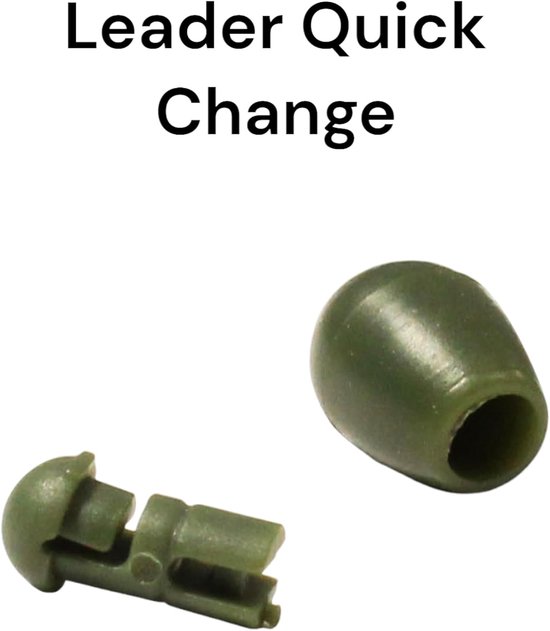 Inline Feeder Set - Karper Montage Vissen - Karper Vissen - Voorgemonteerde Rig - 50 g - Groen — afbeelding 4
