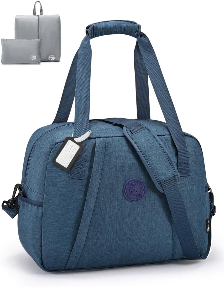 BAGZY Reistas Handbagage 40x30x20 cm Transavia Wizzair 25L Handbagagetas met nat Compartiment Lichtgewicht Waterdicht - ShopVlot