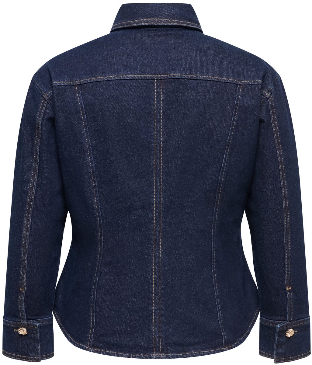 ONLY CARMAKOMA - CARBELINDA L/S FITTED DNM SHIRT MAE645 - Meisjes - Blouses