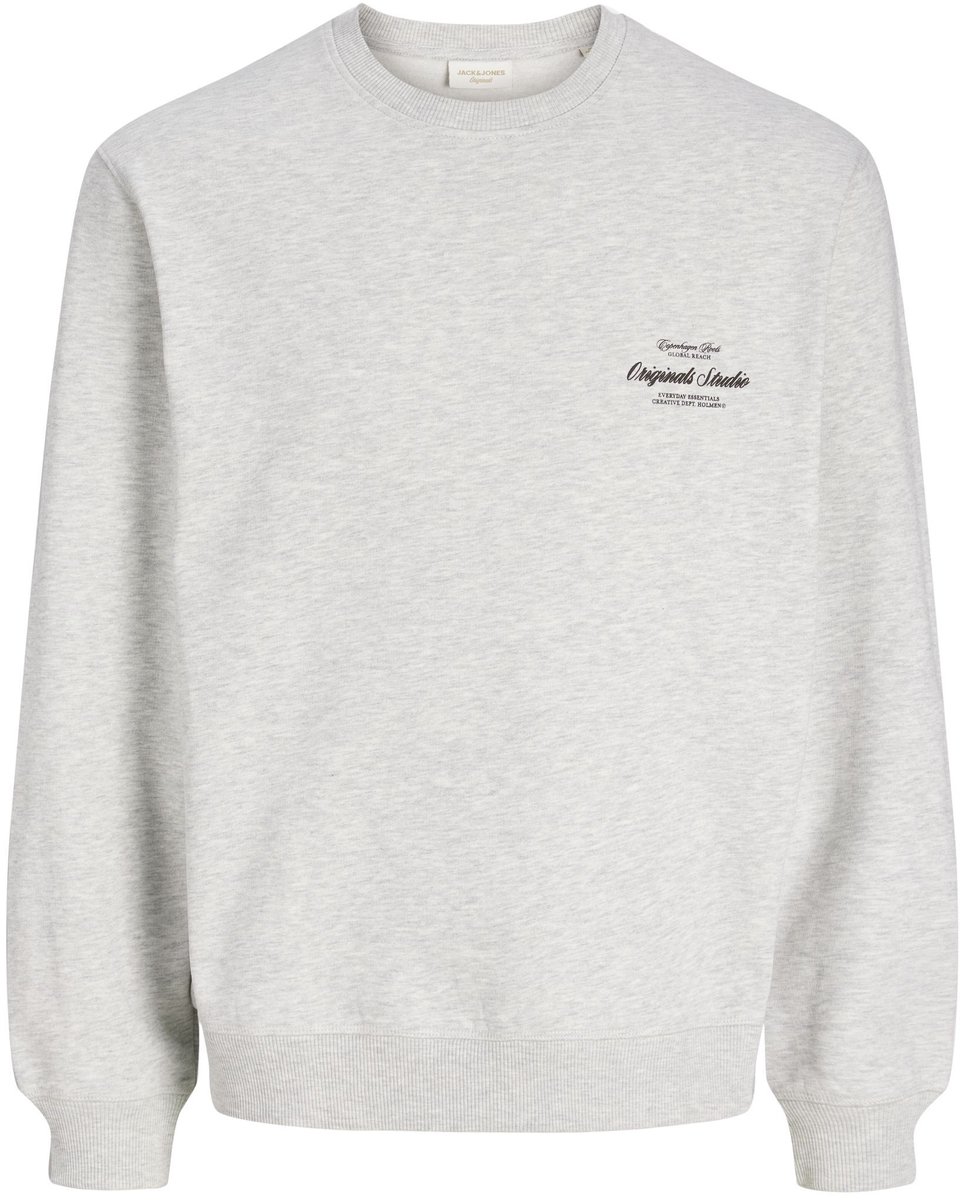 JACK & JONES - JORNORREBRO TYPO BACK SWEAT CREW NECK Heren Trui