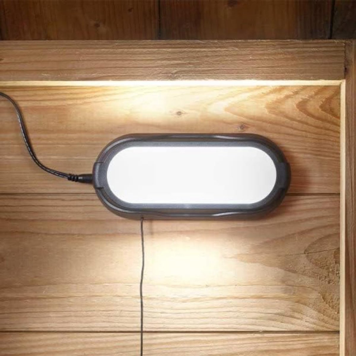 Zonne Licht 50L Super Helder Wit - Waterdicht LED Licht - Voor Schuur en Garage - Eenvoudige Buitenverlichting - ShopVlot