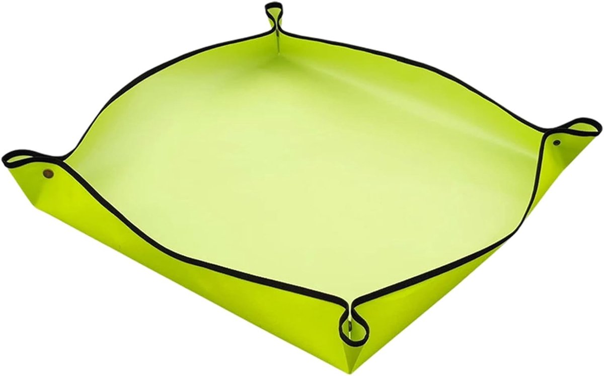 Waterdichte Repotting Mat 75x75cm voor Binnen en Buiten, Handig voor Vetplanten en Kamerplanten, Eenvoudig Schoon te Maken Tuinzeil