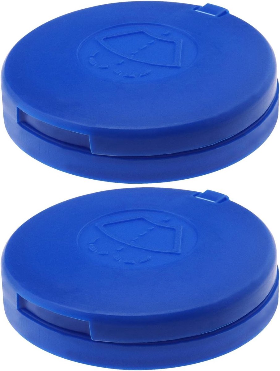 Set van 2 vervangende doppen ruitenwissers 643238 - blauw - compatibel met Berlingo C4 DS5 Jumpy en Peugeot 308 - ShopVlot