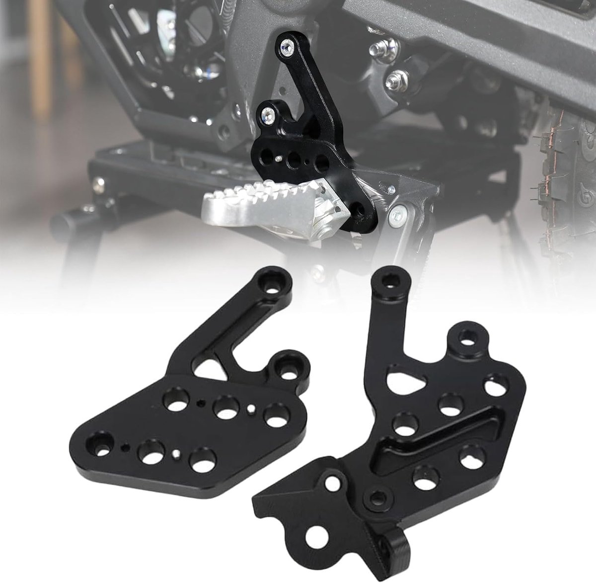 Motorcycle Foot Pedal Braces Talaria Six Positions Rest Bracket Brace Support Adjustable For Talaria Sting MX3 MX4 - ShopVlot