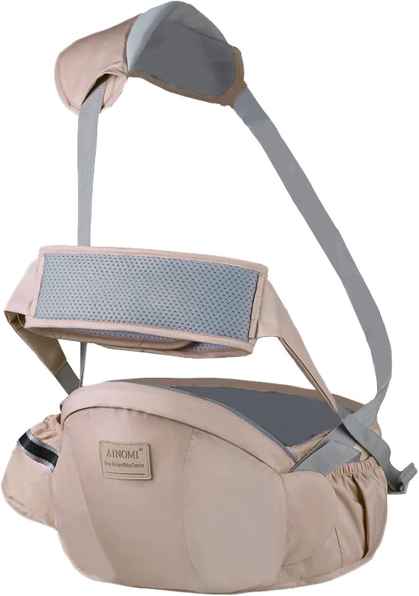 SONARIN Multifunctional Breathable Baby Hip Seat, Ergonomic Waist Stool, Baby Carrier, Hip Carrier, Belly Carrier with - ShopVlot