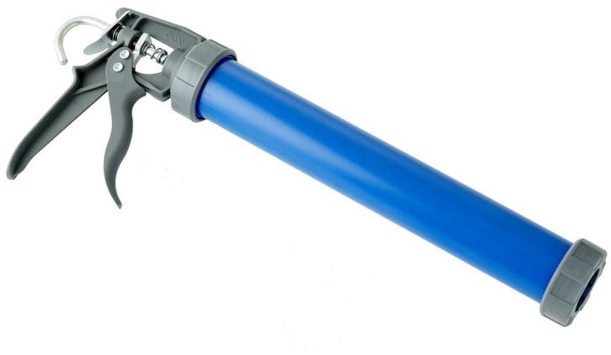 Weberdry Gun voor Weberdry Inject - Handdoseerpistool tegen Opstijgend Vocht - Professionele Kitspuit voor Injectiecrème - Blauw