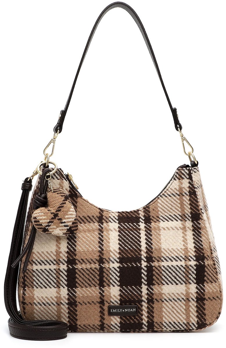 EMILY & NOAH Buideltas E&N Levinia ( 65902 ) - Dames handtassen - brown 200