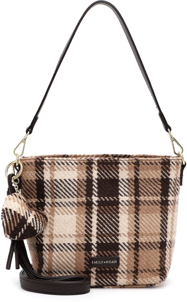 EMILY & NOAH Buideltas E&N Levinia ( 65901 ) - Dames handtassen - brown 200