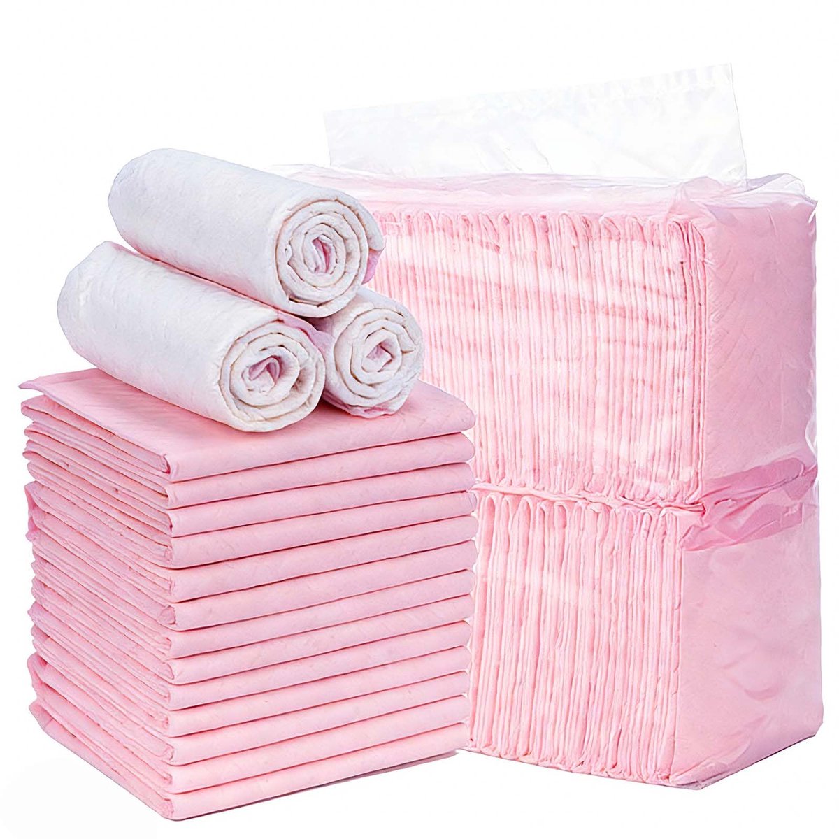 Wegwerp onderpad 100 stuks - absorbent 33 x 45 cm - waterdichte laag - ideaal voor reizen - ShopVlot