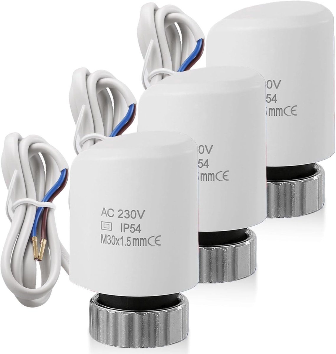 Vloerverwarming Servomotor - Thermo-elektrisch - M30x1,5 - Voor Vloerverwarming en Koelsystemen
