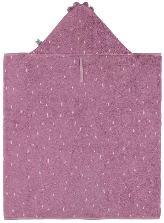 Trixie badcape kind 70x130cm Mrs. Peacock - zachte kinderbadjas. van Trixie — afbeelding 2