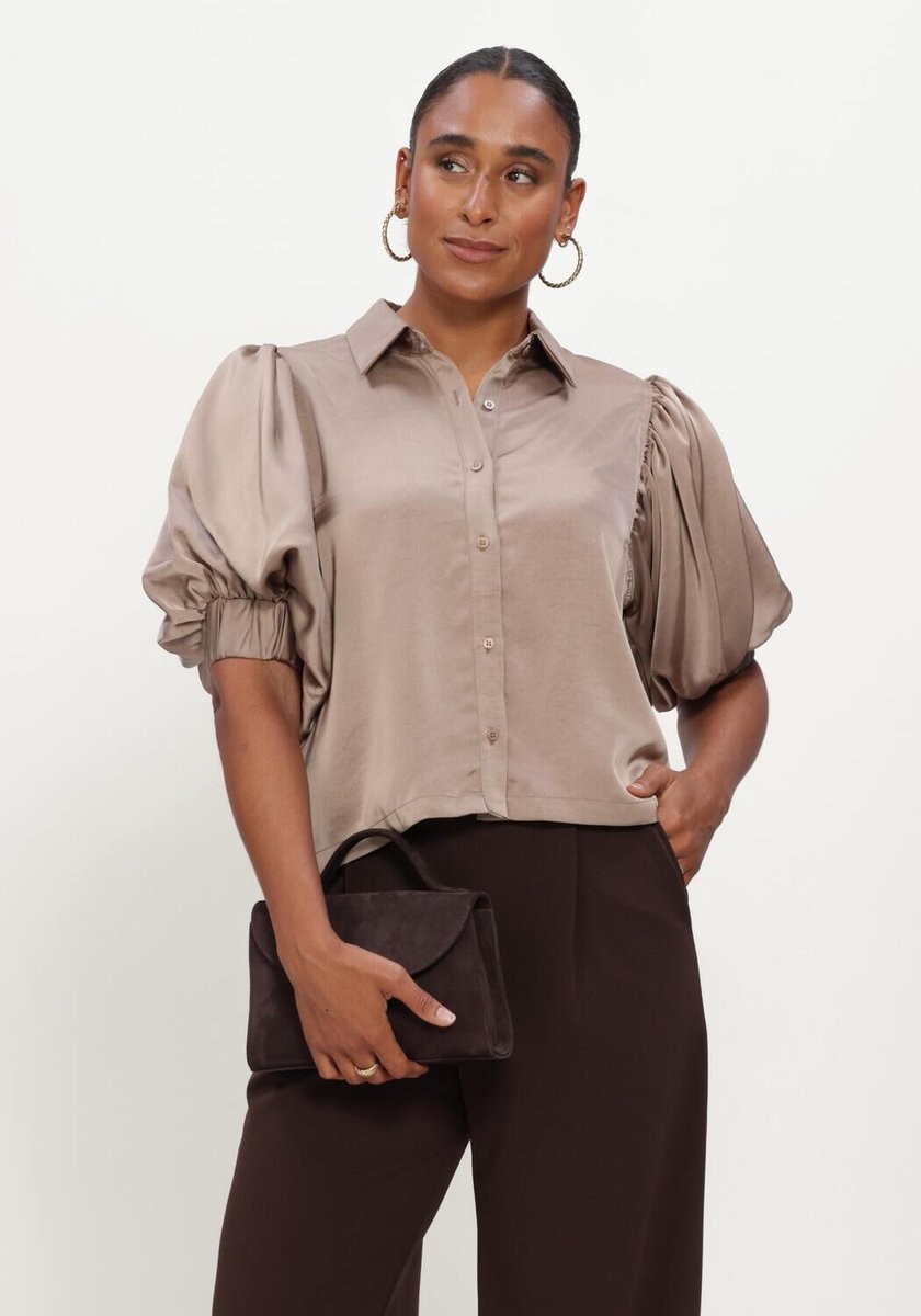 Notre-V Nv-inka Dames - Jurken - Taupe - Maat M