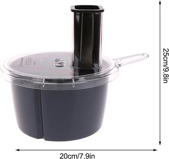 Een veelzijdige snijset Geschikt voor Thermomix TM5 en TM6 keukenmachines, eenvoudig in gebruik en bediening. — afbeelding 2