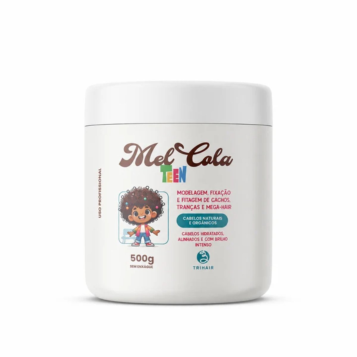 Mel Cola Teen – Vegan Stylinggel voor Kinderen 500 g