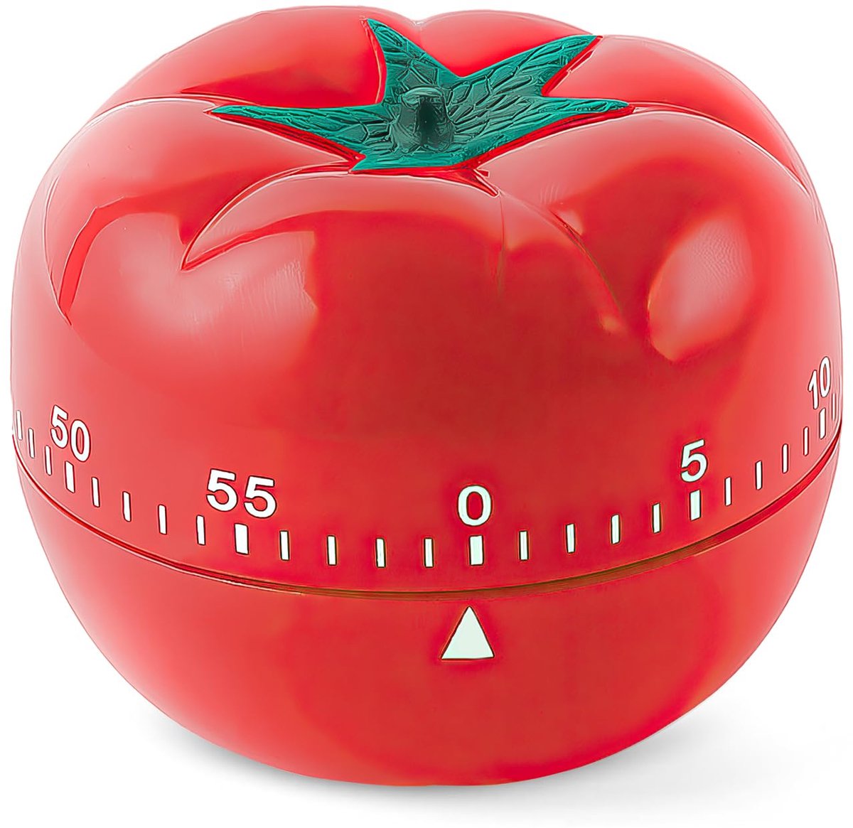 Pomodoro timer 60 min - analoge keukentimer - eenvoudig in gebruik - ideaal voor leren en koken - ShopVlot