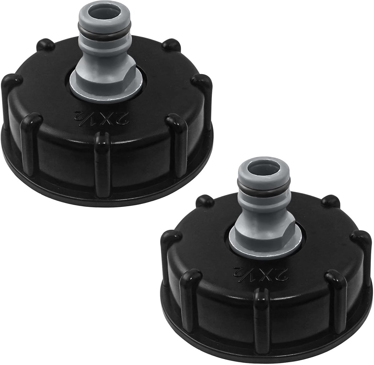 IBC Tank Adapter Set voor Waterafvoer met S60X6 naar 4,12 cm Draad - Duurzaam en Betrouwbaar